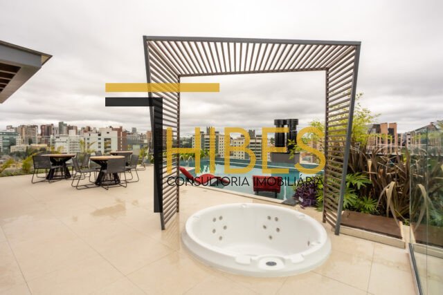 Apartamento batel, 1 dormitório, 53 m² privativos, 1 vaga de garagem.