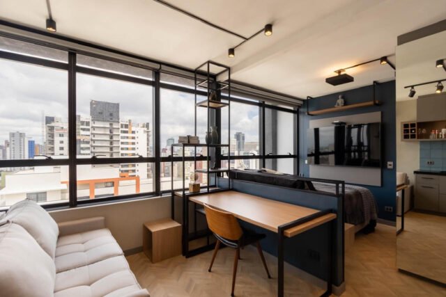 Apartamento Elysia, centro/batel, 1 dormitório.